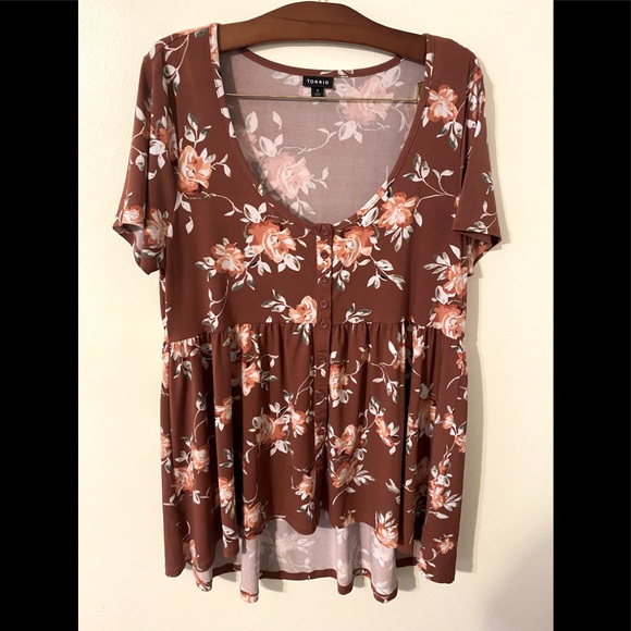torrid Tops - Torrid hi-lo babydoll. Size 0